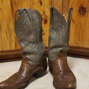 LIZARD TONY LAMA BOOTS